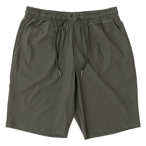 メンズ 冷感ハーフパンツ カーキ