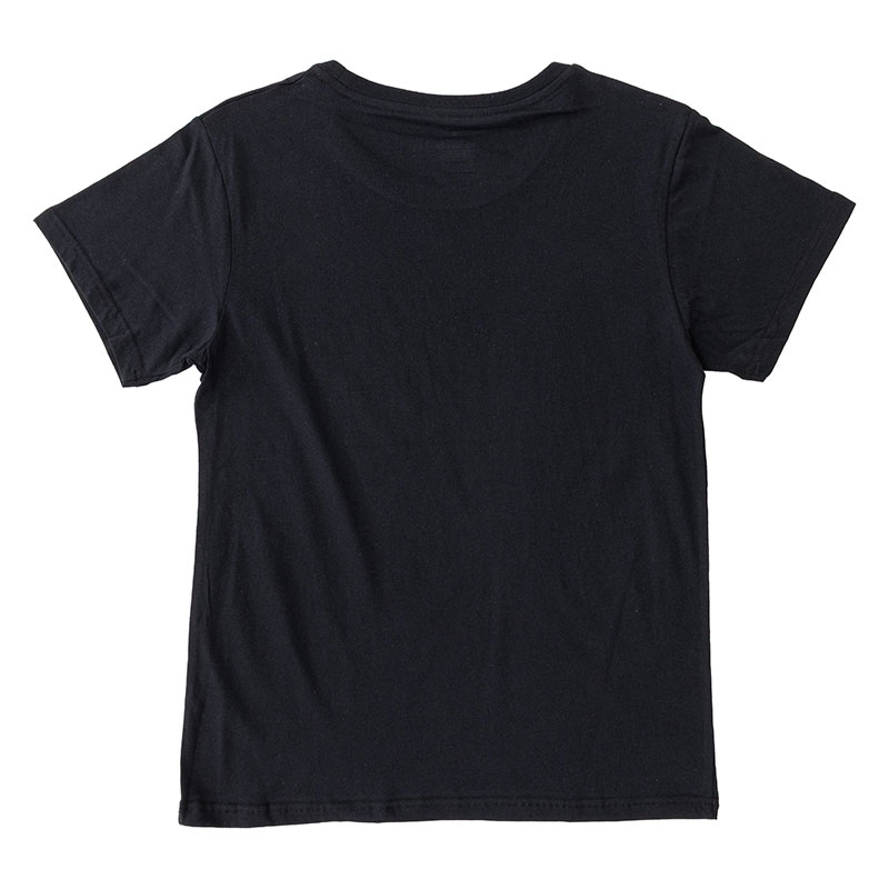 メンズ 綿100% インナー 半袖 丸首 ブラック