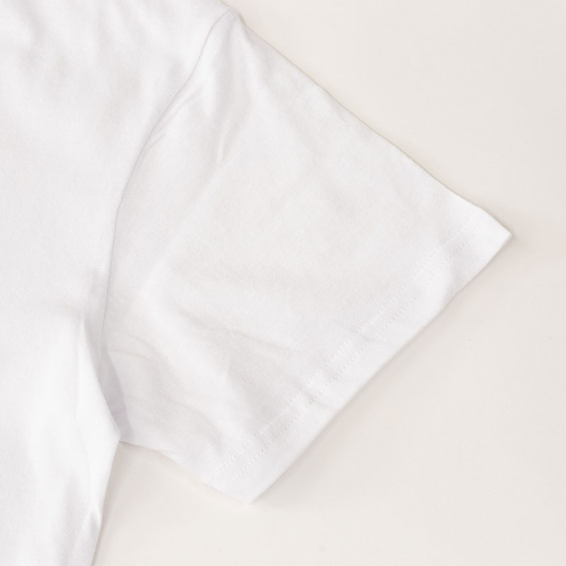 メンズ 綿100% インナー 半袖 V首 ホワイト