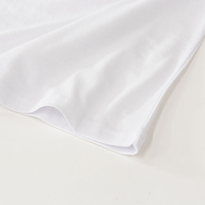 メンズ 綿100% インナー 半袖 V首 ホワイト