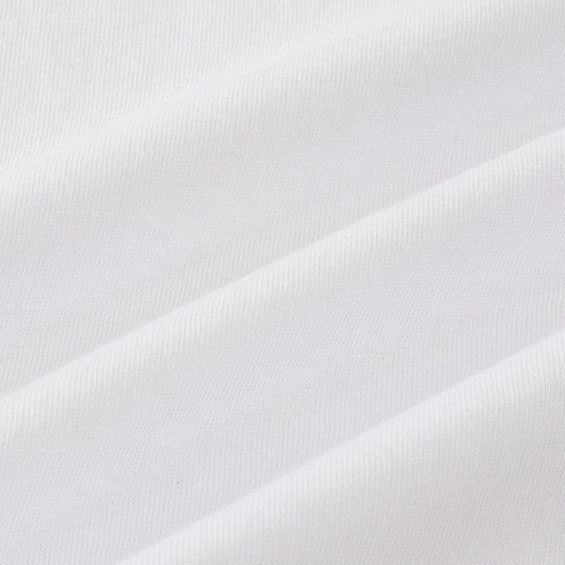 メンズ 綿100% インナー 半袖 V首 ホワイト