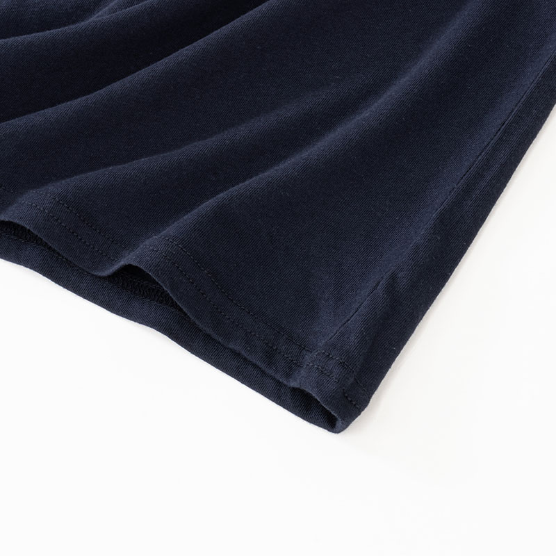 メンズ 綿100% インナータンクトップ ネイビー