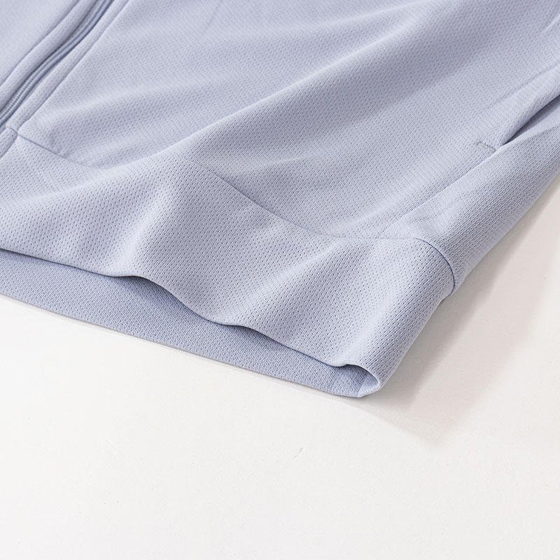 レディース UVメッシュパーカー サックス