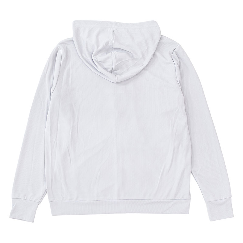 レディース UVメッシュパーカー ライトグレー