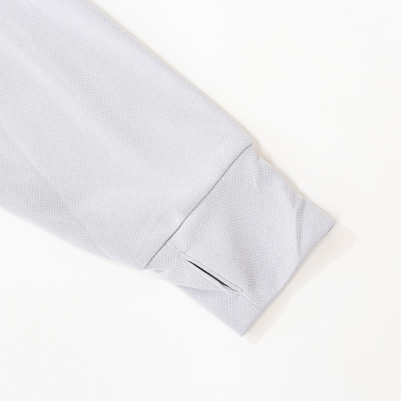 レディース UVメッシュパーカー ライトグレー