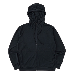 レディース UVメッシュパーカー ブラック