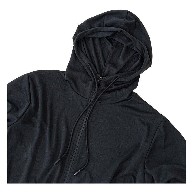 レディース UVメッシュパーカー ブラック