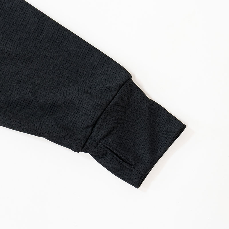 レディース UVメッシュパーカー ブラック