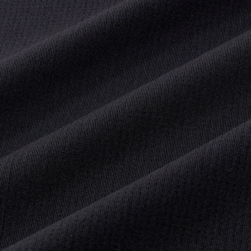 メンズ 通気速乾 Tシャツ 長袖 ブラック