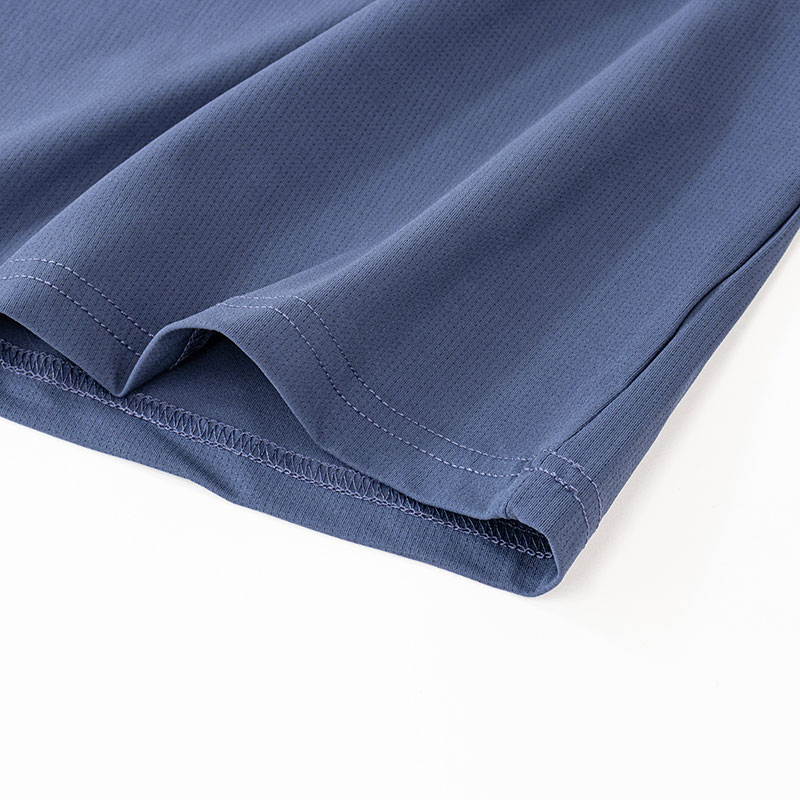 メンズ 通気速乾 Tシャツ 長袖 ネイビー