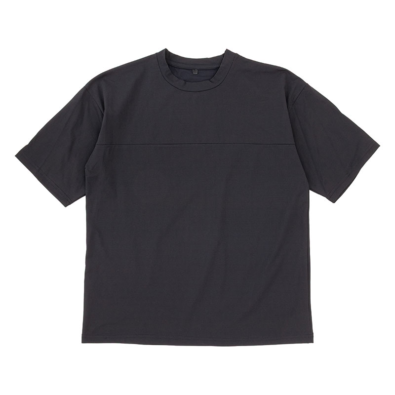 メンズ 通気速乾 Tシャツ 半袖 ブラック