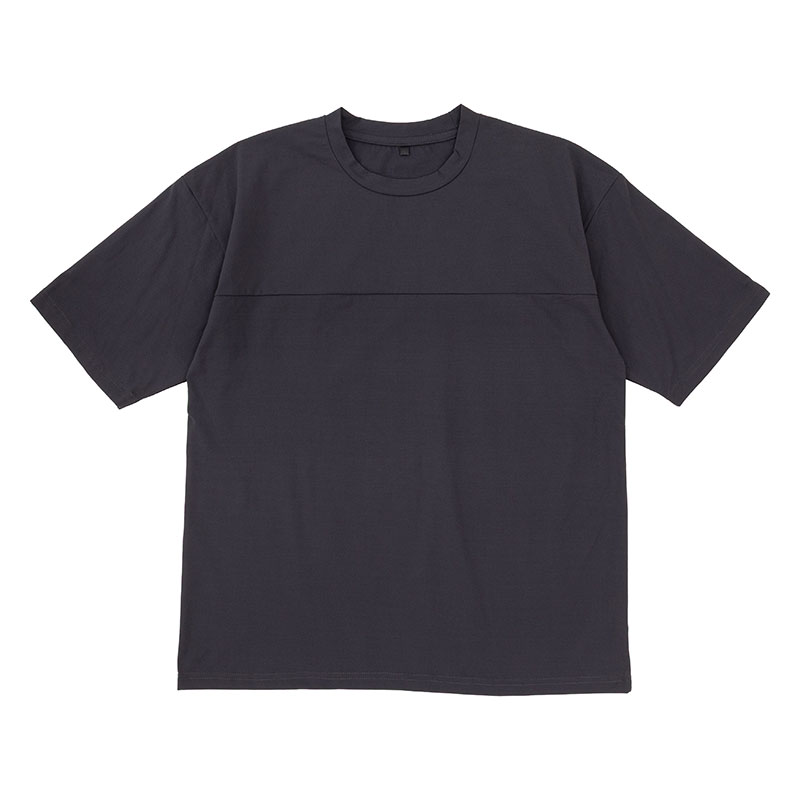 メンズ 通気速乾 Tシャツ 半袖 チャコール