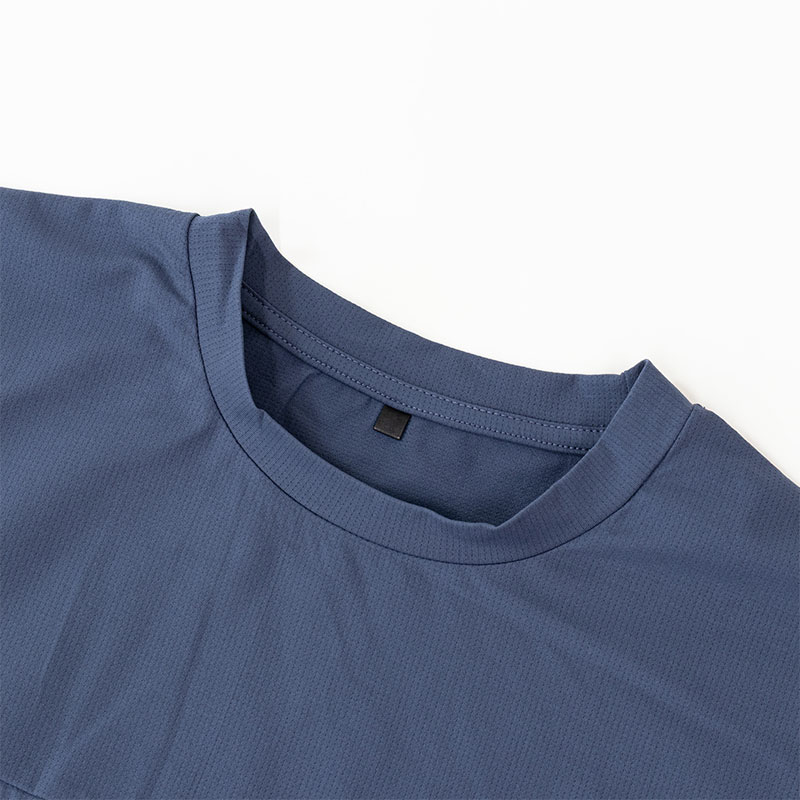 メンズ 通気速乾 Tシャツ 半袖 ネイビー