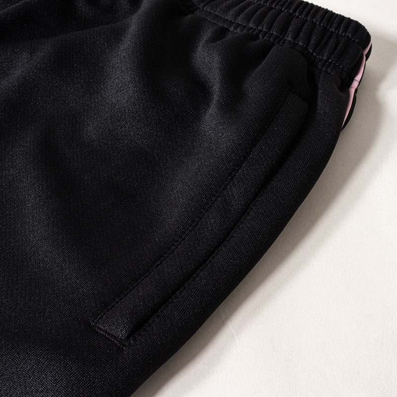 レディース ブリスターロングパンツ マルチブラック