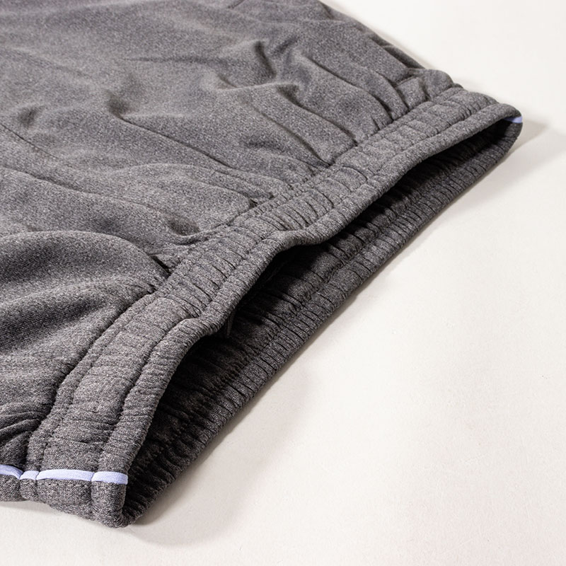 レディース ブリスターロングパンツ 杢チャコール