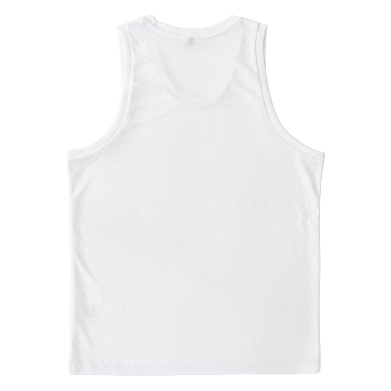 メンズ 涼感インナー タンクトップ ホワイト