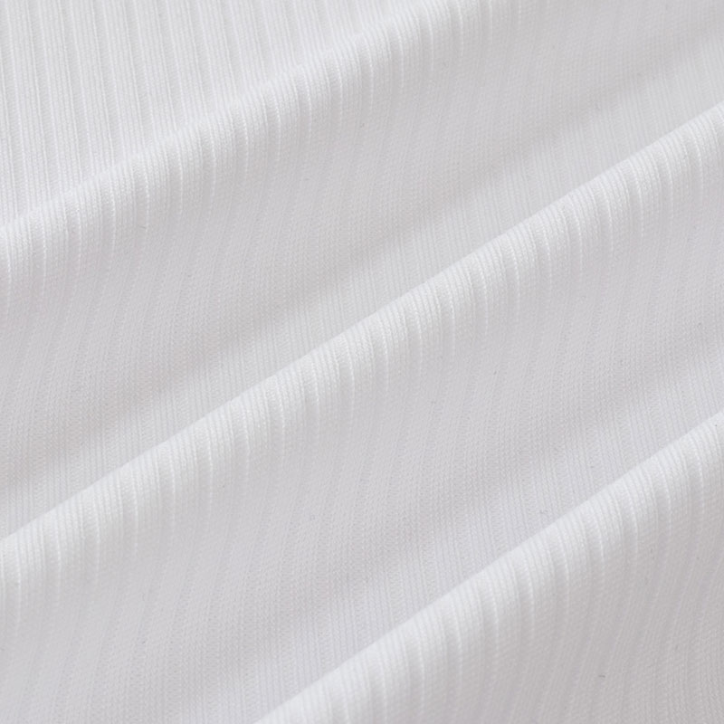 メンズ 涼感インナー V首 サーフ ホワイト