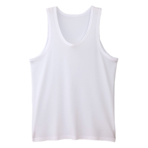 【お取り寄せ商品】メンズ 軽量 DRY インナー ランニング(3枚組)ホワイト