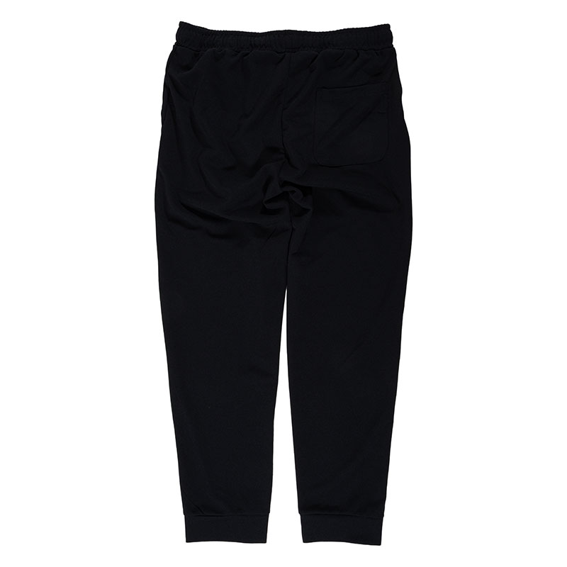 メンズ 梨地 ロングパンツ ブラック