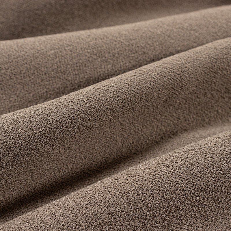 メンズ 梨地 ロングパンツ ブラウン