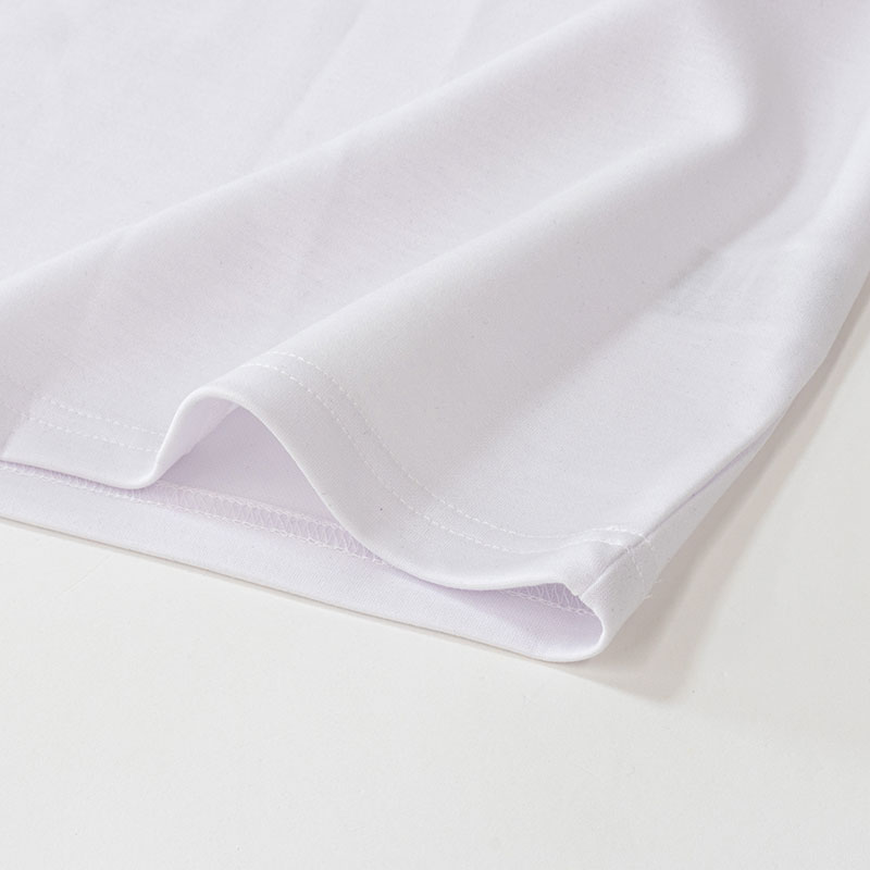 メンズ 冷感 DRY 長袖 Tシャツ ホワイト