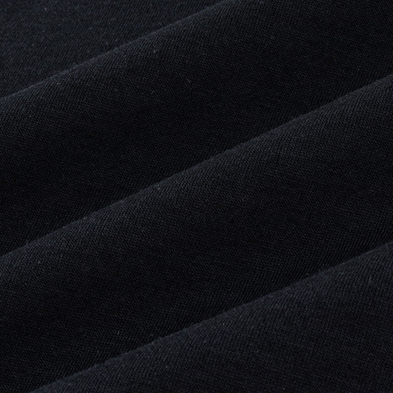 メンズ 冷感 DRY 長袖 Tシャツ ブラック