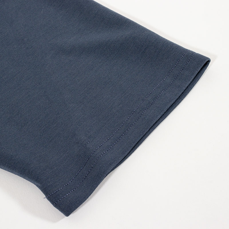【お取り寄せ商品】メンズ 冷感 DRY 半袖 Tシャツ ネイビー