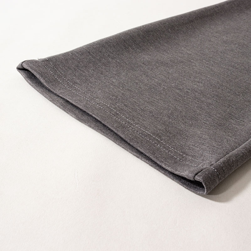 レディース 冷感 DRY ルームパンツ 杢グレー