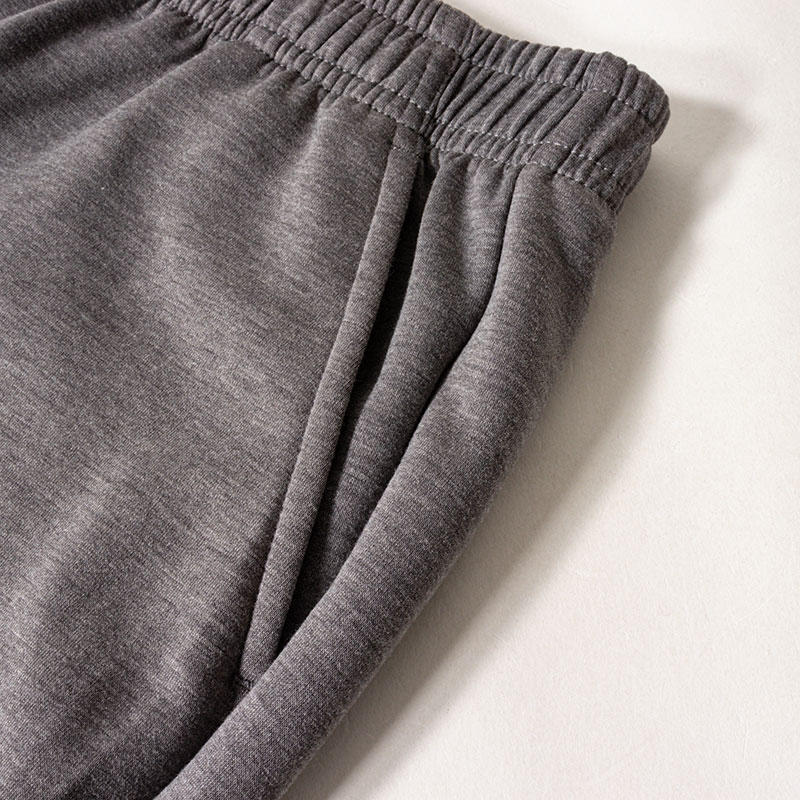 レディース 冷感 DRY ルームパンツ 杢グレー