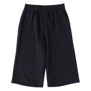 レディース 冷感 DRY ルーム7分パンツ ブラック