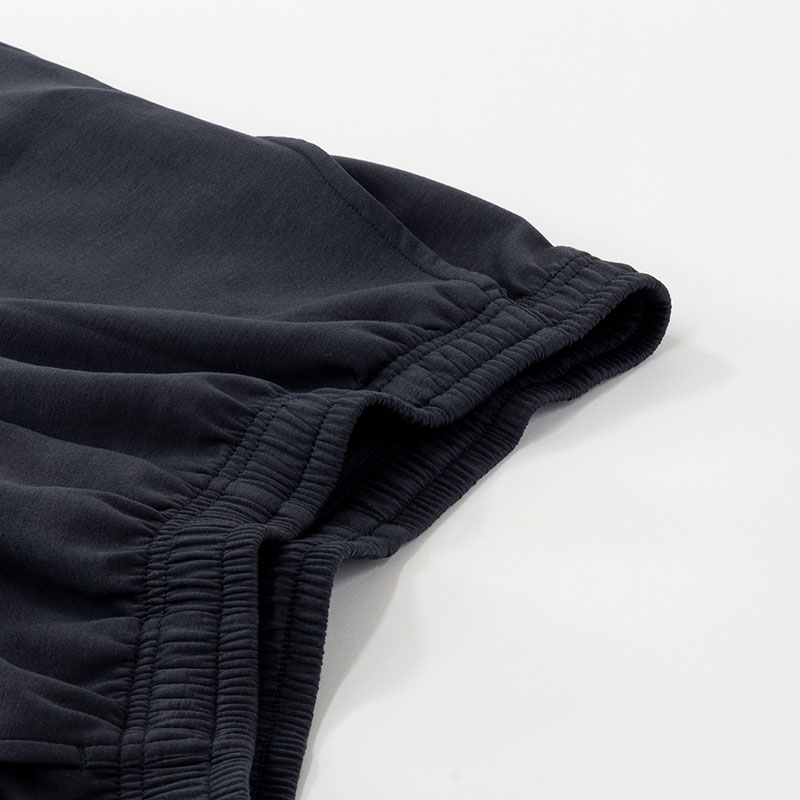 レディース 冷感 DRY ルーム7分パンツ ブラック