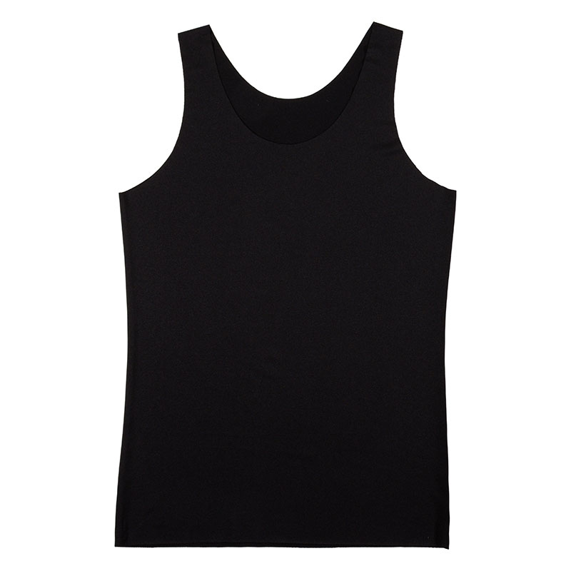レディース シームレスインナー タンクトップ ブラック