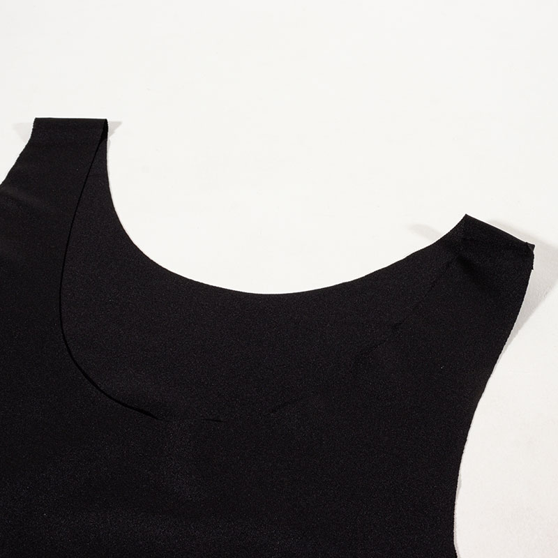 レディース シームレスインナー タンクトップ ブラック