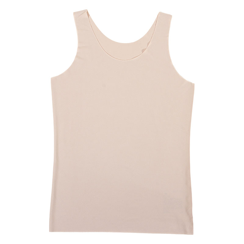 レディース シームレスインナー タンクトップ ピンク