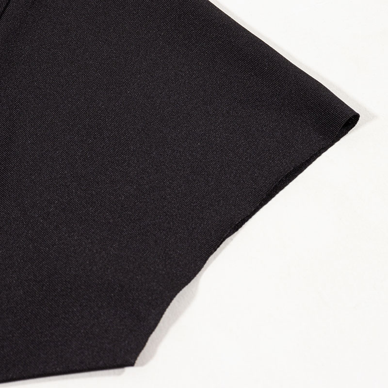 レディース シームレスインナー フレンチ袖 ブラック