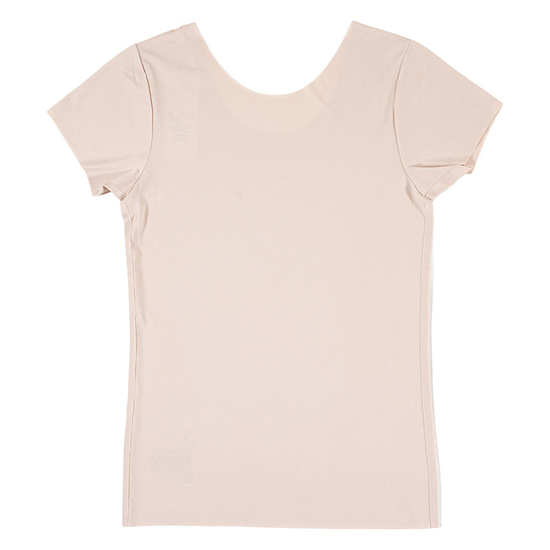 レディース シームレスインナー フレンチ袖 ピンク