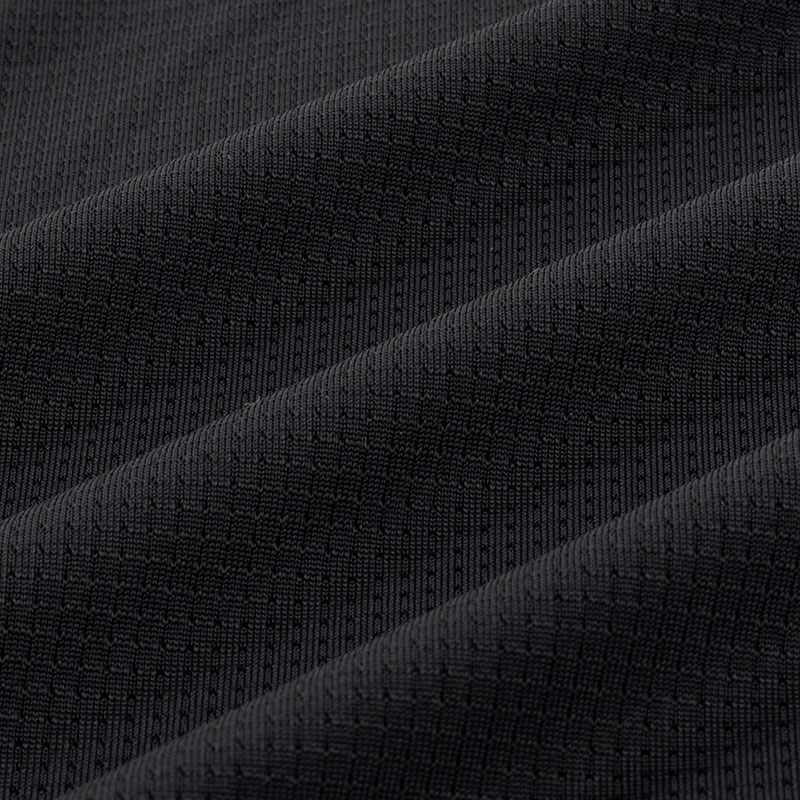 メンズ 冷感 メッシュインナー サーフ V首 ブラック