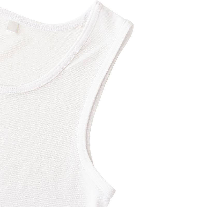 キッズ 超さらっと肌離れインナー タンクトップ ホワイト