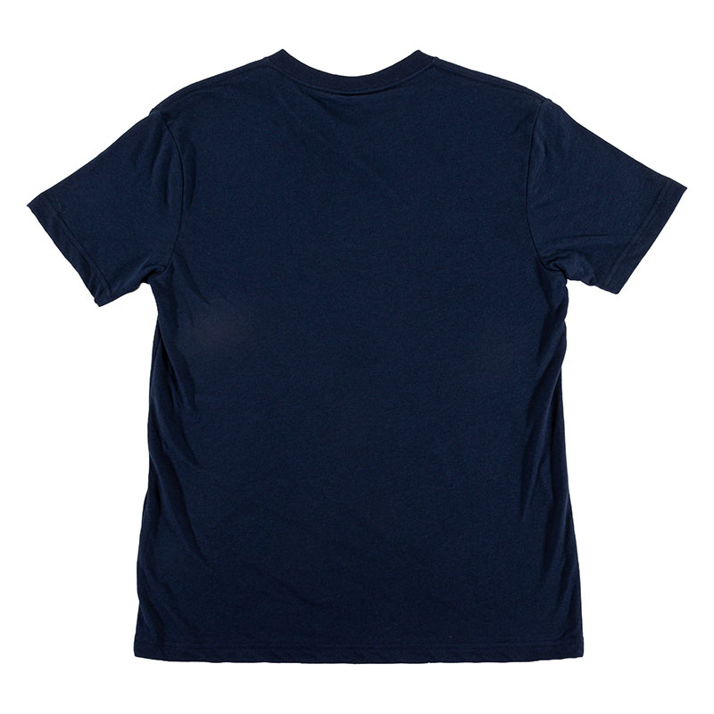 メンズ DRY カラーTシャツ V首 ネイビー