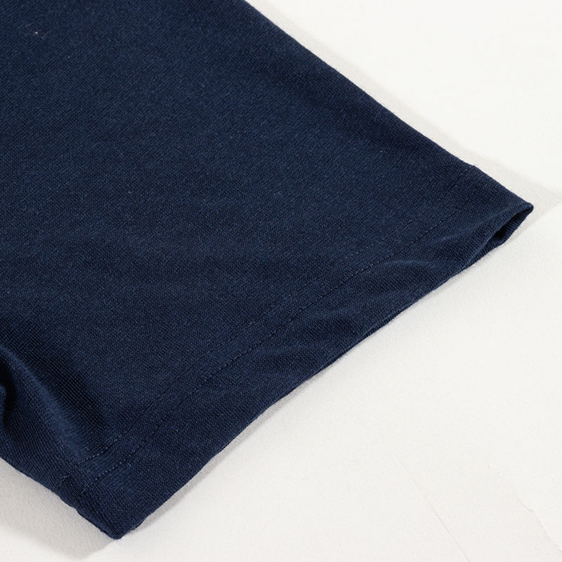 メンズ DRY カラーTシャツ V首 ネイビー