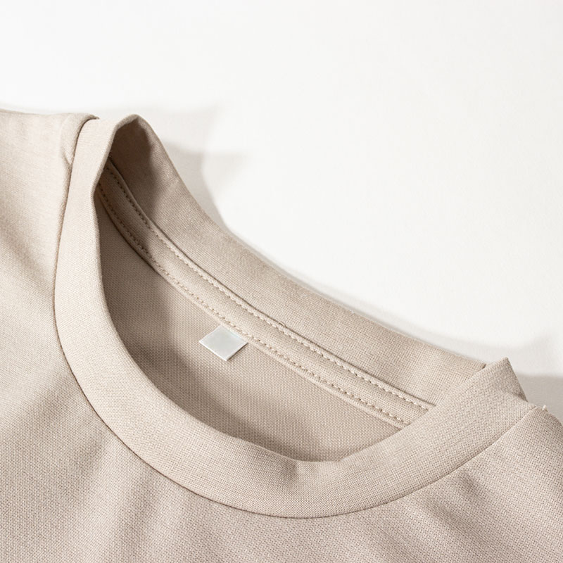 【お取り寄せ商品】キッズ 冷感 DRY 半袖 オーバーTシャツ ベージュ