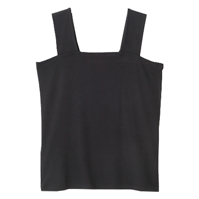 【お取り寄せ商品】レディース さらさら吸汗速乾インナー チューブタンクトップ ブラック