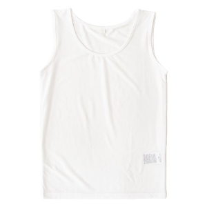 キッズ 冷感 インナー タンクトップ オフホワイト