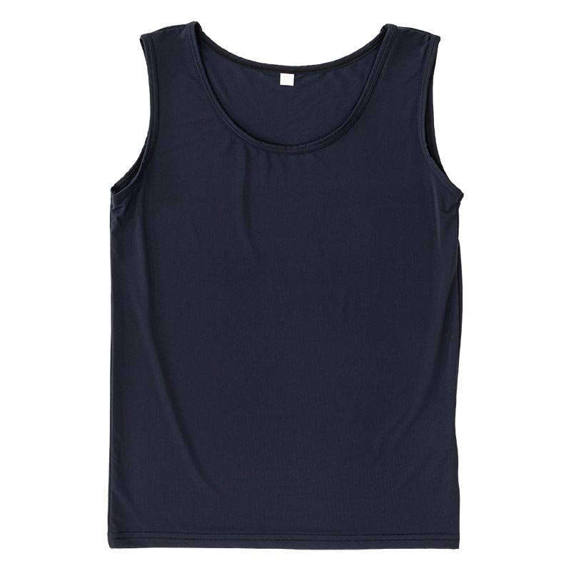 キッズ 冷感 インナー タンクトップ ブラック