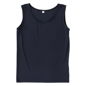 キッズ 冷感 インナー タンクトップ ブラック