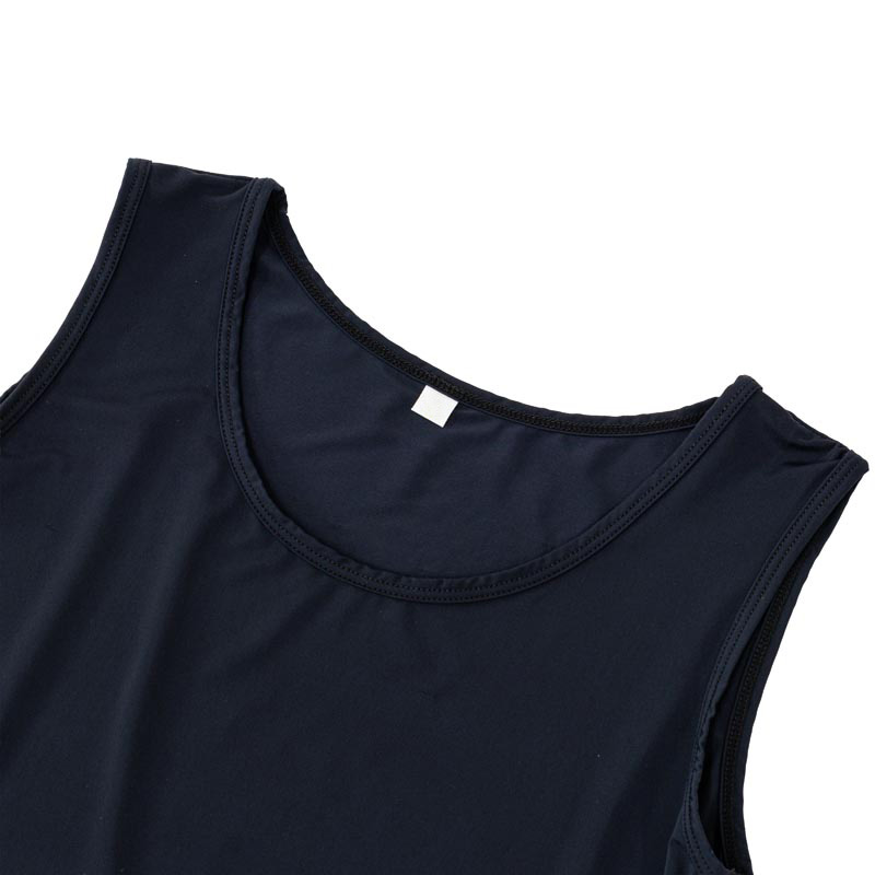 キッズ 冷感 インナー タンクトップ ブラック