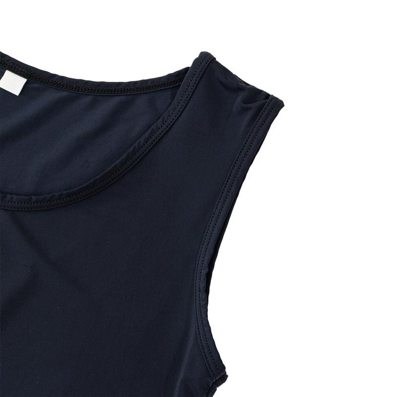 キッズ 冷感 インナー タンクトップ ブラック