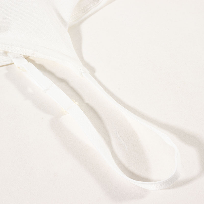 レディース 潤肌 カップ付インナー キャミソール オフホワイト