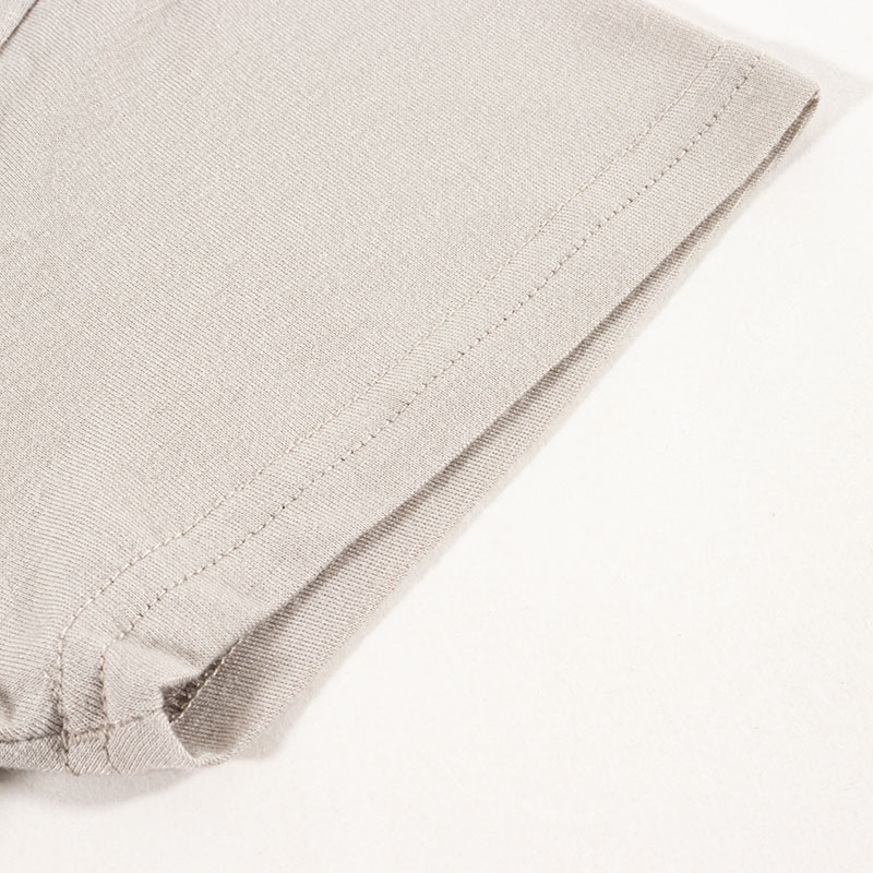 レディース 潤肌 カップ付インナー フレンチ袖 グレージュ