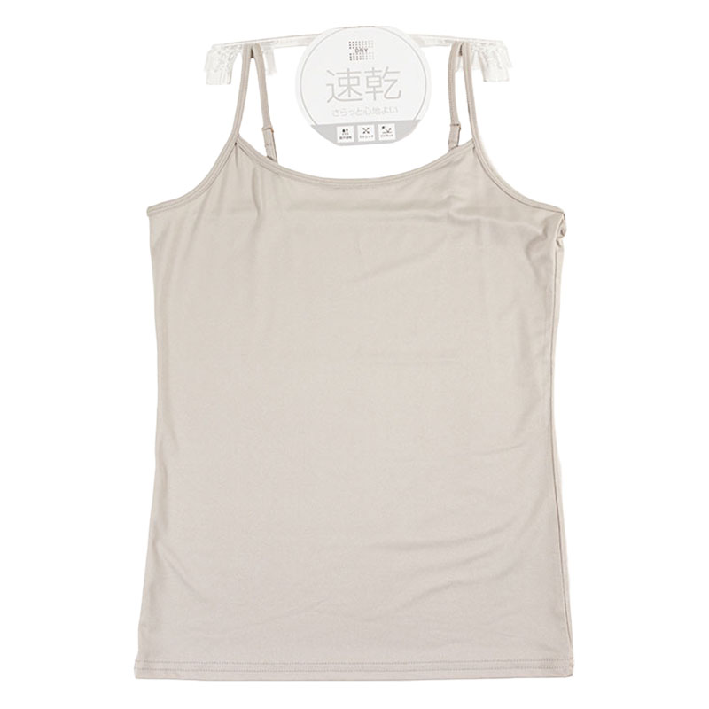 レディース DRYインナー キャミソール グレージュ
